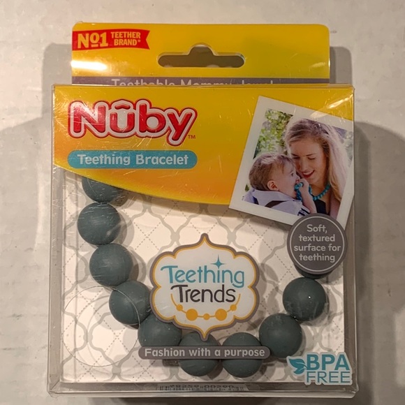 Nuby Teething Bracelet BPA Free